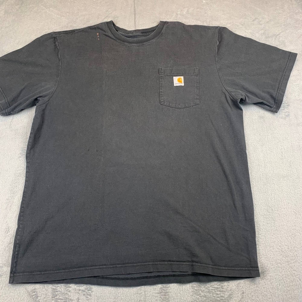 Carhartt K87-BLK Men's K87 Workwear Pocket Short Sleeve T-Shirt (Regular and Big